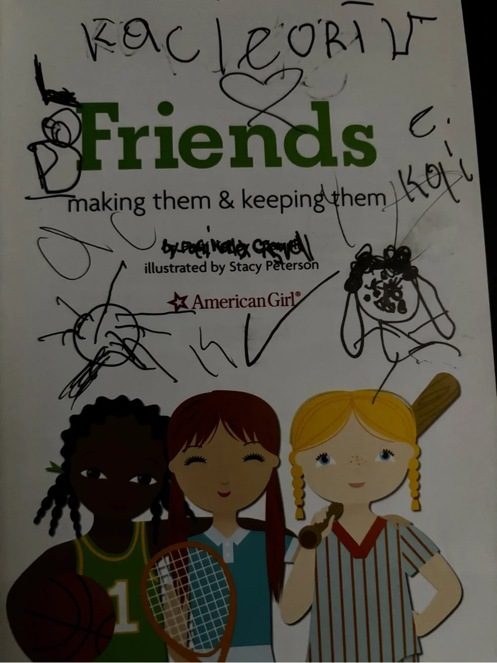 the American Girl advice book Friends: Making Them & Keeping Them by Patti Kelle